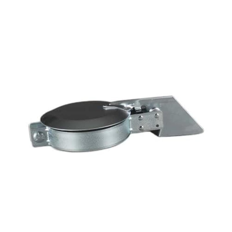 Donaldson P270541 Exhaust Pipe Rain Cap 5.00 in. Od Pipe, Zinc Plate - Image 1